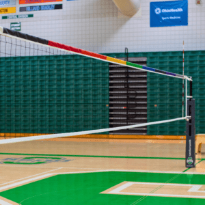 Multi Color Zone net topper for volleyball