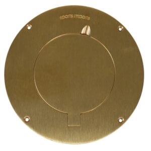 KA25-OO™: Double Oversized Brass Volleyball Floorplate