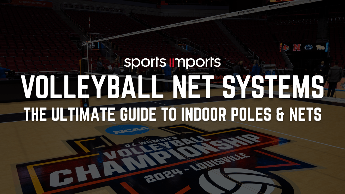 indoor volleyball poles and nets